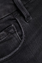 Thumbnail for your product : Frame Le Crop Mini Boot Faded Mid-rise Kick-flare Jeans