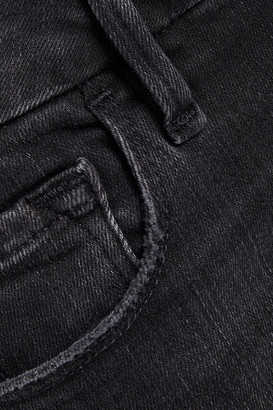 Frame Le Crop Mini Boot Faded Mid-rise Kick-flare Jeans