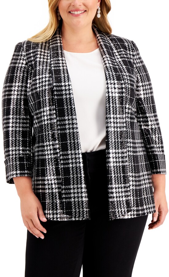 kasper plus size jackets