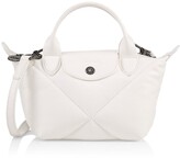 Thumbnail for your product : Longchamp Le Pliage Cuir Doudoune XS Handbag with Strap