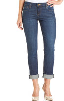 Thumbnail for your product : KUT from the Kloth Catherine Boyfriend Straight-Leg Jeans, Cordial Wash