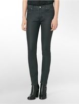 Thumbnail for your product : Calvin Klein Womens Ultimate Skinny Coated Dark Wash Jeans