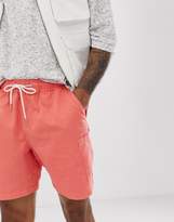 Thumbnail for your product : ASOS Design DESIGN slim shorts in washed pink with cargo pocket
