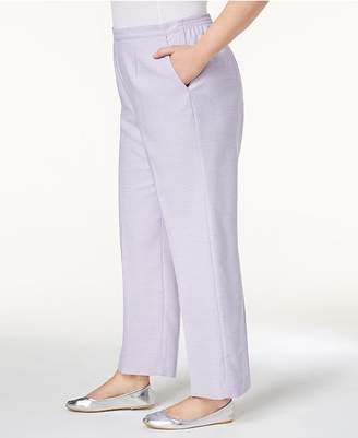 Alfred Dunner Plus Size Roman Holiday Pull-On Pants