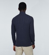 Thumbnail for your product : Loro Piana Mezzocollo Treccia cashmere sweater