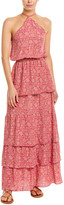 Thumbnail for your product : Tessora Violetta Silk Maxi Dress