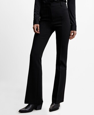 Ardene Velour Flare Pants in  Size  PolyesterSpandex  Kingsway Mall
