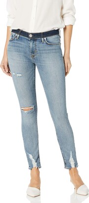 Hudson Women's Nico Midrise Crop Super Skinny 5 Pocket Jean