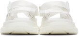Thumbnail for your product : Alexander McQueen White Tread Sandals