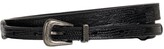 Thumbnail for your product : Saint Laurent 1.5cm Embossed Patent Leather Belt