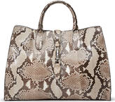 Thumbnail for your product : Gucci Jackie Soft python top handle bag