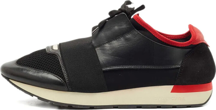 Balenciaga Pre-Owned Race Runner leather sneakers