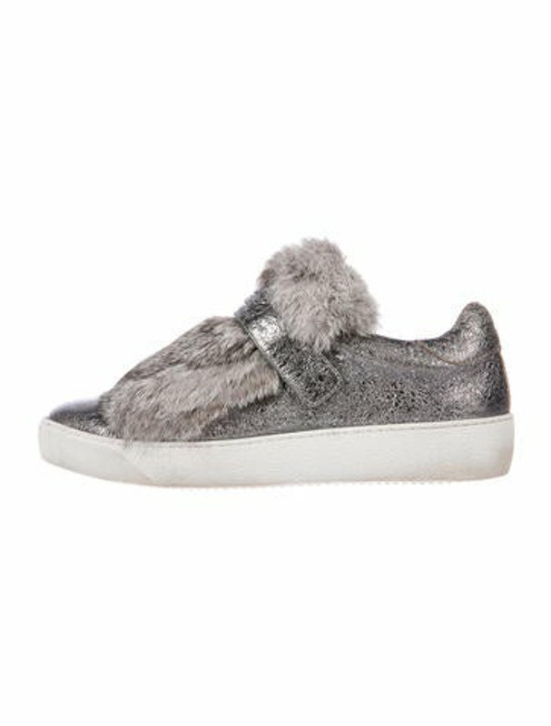 Moncler Lucie Sneakers Silver - ShopStyle
