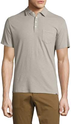 Woolrich Men's Solid Cotton Polo
