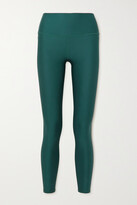 Thumbnail for your product : Alo Yoga Airlift Cropped Stretch Leggings - Green