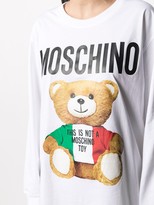Thumbnail for your product : Moschino Teddy-print T-shirt dress
