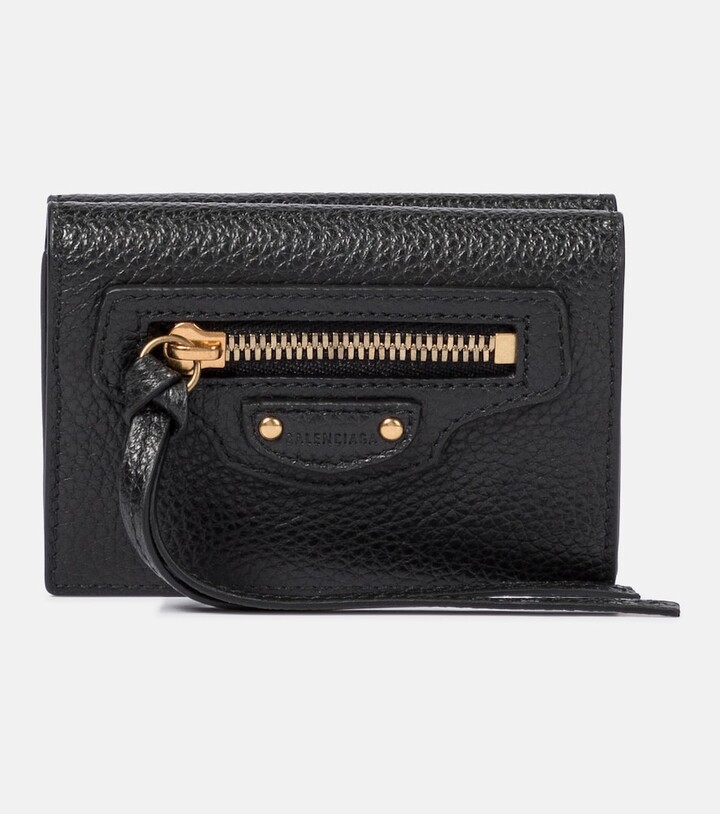 Balenciaga Neo Classic City Mini leather wallet - ShopStyle