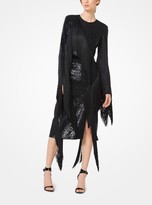 michael kors fringe dress