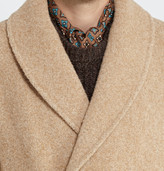 Thumbnail for your product : Piombo MP di Massimo Double-Breasted Alpaca-Blend Overcoat
