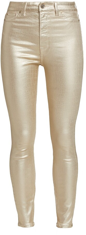 Gold Colored Jeans | Shop the world's largest collection of fashion |  ShopStyle