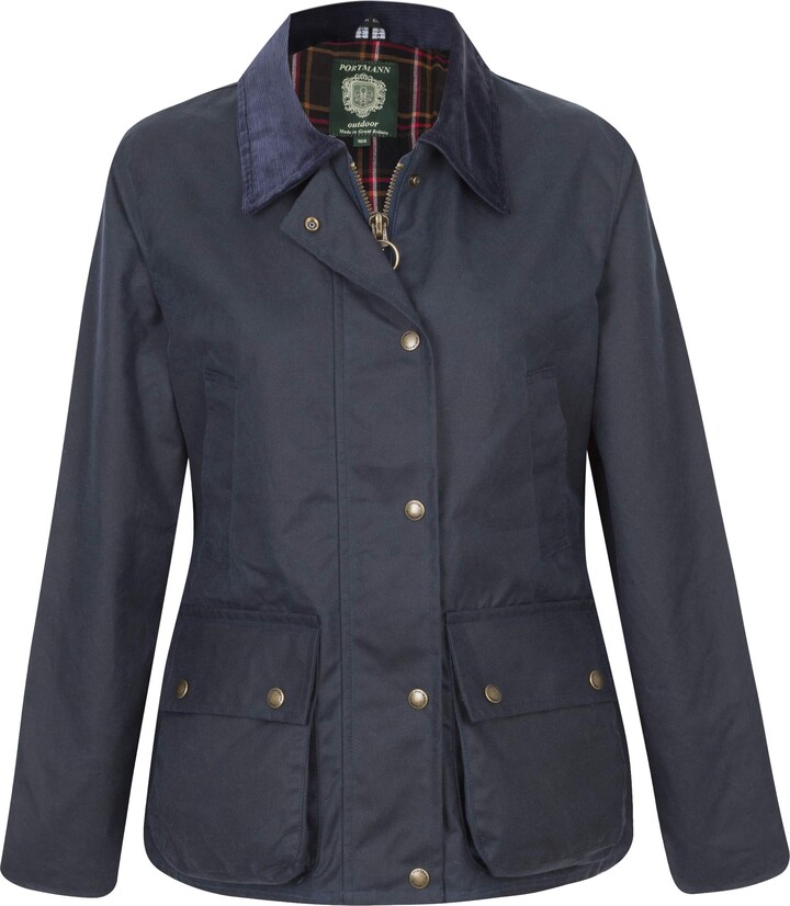 Portmann Ladies Belmont Wax Jacket (8 (XS) - ShopStyle