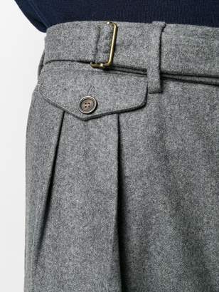 Lardini pleated front tailored trousers