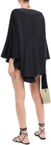 Thumbnail for your product : Roberto Cavalli Satin-trimmed Embellished Stretch-jersey Coverup