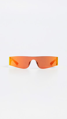 Balenciaga Mono Futuristic Sunglasses