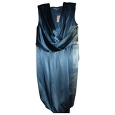 Thumbnail for your product : Ports 1961 Blue Silk Dress