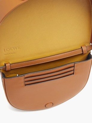 Loewe Heel Mini Leather Cross-body Bag - Tan