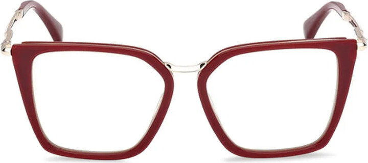 Max Mara Eyewear Logo-Engraved Glasses