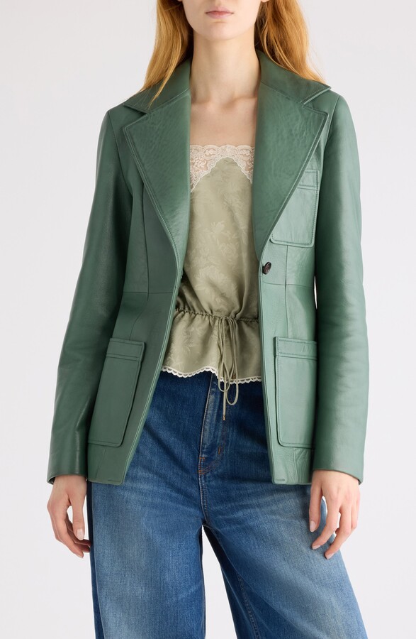 Chloé Tailored Leather Jacket