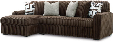 Midnight-Madness 2-Piece Sectional Sofa with Chaise