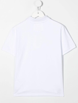 Givenchy Kids Logo-Embroidered Cotton Polo Shirt