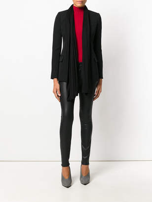 Givenchy fitted draped cardigan