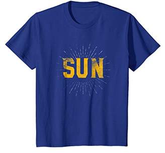 Sun T Shirt Summer Vacation Tee Sunshine Sunlight Gift
