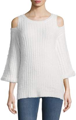 Lucca Couture Women's Bianca Ribbed Sweater