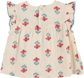 Thumbnail for your product : Petit Bateau Printed cotton blouse