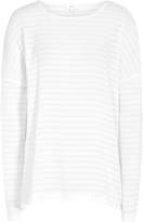 Thumbnail for your product : Reiss Deanna - Textured Long-sleeve Top in White