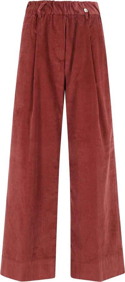 Myths Ribbed Velvet Trousers