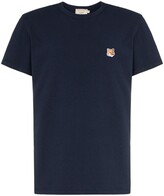 Thumbnail for your product : MAISON KITSUNÉ fox-patch cotton T-shirt