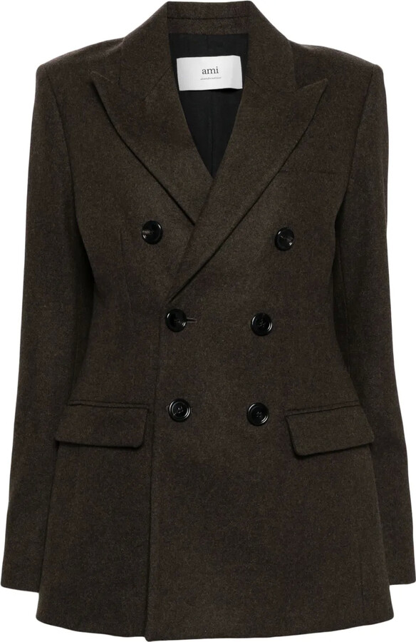 AMI Paris Double-Breasted Blazer