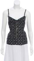 Thumbnail for your product : Marc by Marc Jacobs Silk Printed Sleeveless Top