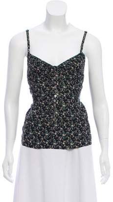 Marc by Marc Jacobs Silk Printed Sleeveless Top