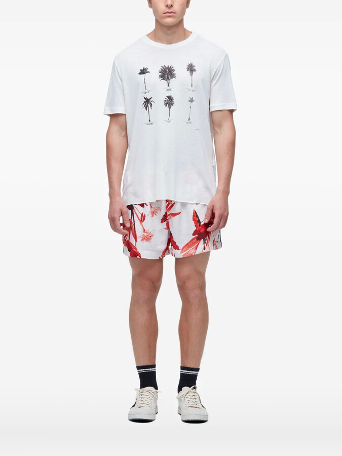 OSKLEN palm-tree print T-shirt