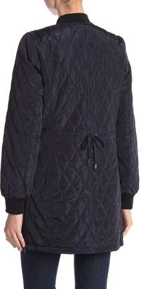 Sebby Hooded Mini Quilted Jacket