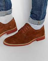 Thumbnail for your product : Red Tape Derby Shoes In Brown Suede