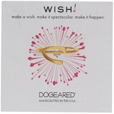 Thumbnail for your product : Dogeared 14K Gold Plated Sterling Silver Large Wishbone Ring - Size 6