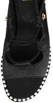 Thumbnail for your product : SUECOMMA BONNIE 60mm Satin Lace-up Platform Sandals