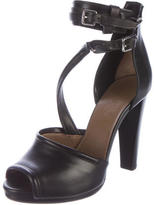 Thumbnail for your product : Hermes Leather Ankle Strap Sandals